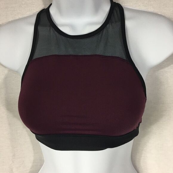 Pink brand XS purple wine colored body with black trim around Razorback back - Picture 1 of 6